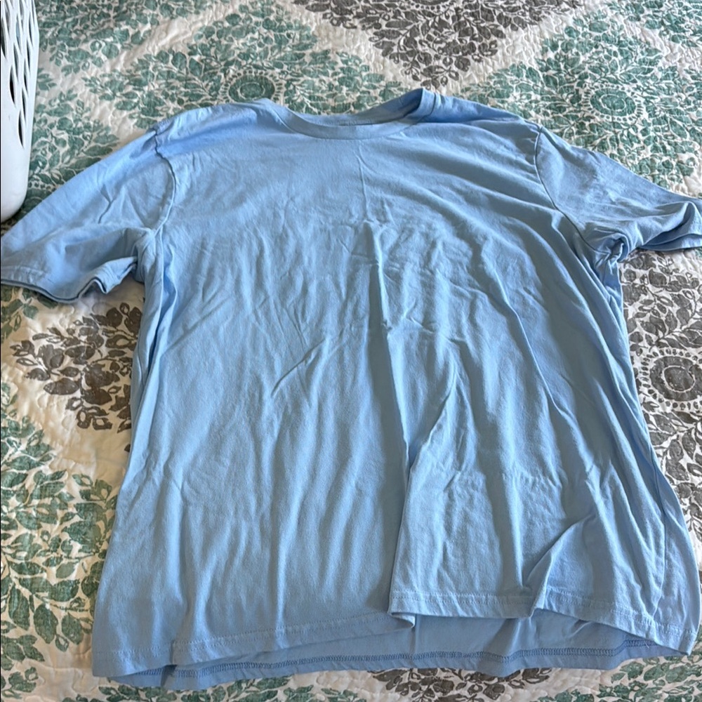 Light Blue Women's Short Sleeve Tee